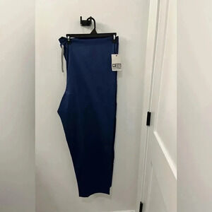 Wonderwink Wonder Work scrub pants 3X Navy NWT Unisex
